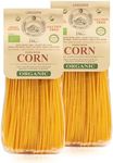 Morelli Organic Gluten Free Linguine Pasta - Wheat Free Pasta Made With Corn - Vegan Corn Noodles, Gluten Free Pasta, Imported Organic Pasta from Italy, Italian Gourmet Food - 8.8 oz (Pack of 2)