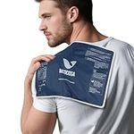 Large Gel Ice Pack | Flexible Hot or Cold Pack | Reusable Cold Packs for Injuries, Knee, Back, and Shoulder Pain Relief, Inflammation, Post-Op and More by Medcosa