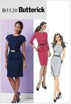 Butterick Patterns B5520 Misses'/Misses' Petite Dress, Size BB (8-10-12-14)