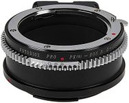 Fotodiox Pro Lens Mount Adapter Compatible with Pentax K Auto Focus Mount (PK AF) DSLR Lenses to Canon RF (EOS-R) Mount Mirrorless Camera Bodies