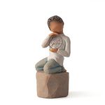 Willow Tree Love You Too (Darker Skin), Sculpted Hand-Painted Figure