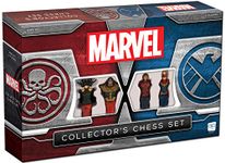 USA-OPOLY | Marvel Collector's Chess Set | Board Game | 2 Players | Ages 8+ | 60+ Minute Playing Time