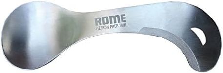 Rome Industries Pie Iron Prep Tool, 6.75" x 2", Stainless