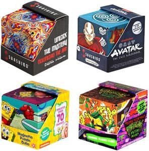 SHASHIBO Shape Shifting Box - Bundle of 4 - Spaced Out + Air + Beach Buddies + Mikey Series 1