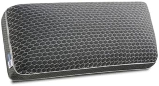 Moisury Almohada Viscoelástica ViscoGrafeno Plus - Mantiene Alineada la Columna - Regula la Temperatura - Ultra Transpirable - 70 cm