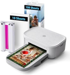 HP Sprocket Studio Plus 4x6 Instant Photo Printer – 118 Sheets & Cartridge Bundle - Wireless, Wi-Fi, Premium Dye Sublimation - Vibrant Color Pictures - Editing App for Fun, Creative Photos