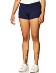 Capezio Women's Low Rise Boy Cut Short, Navy, Small