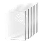 PARIKSHIT SUBLIMATION WITH DEVICE OF PS Clear Acrylic Glass Sheet Transparent 3Mm Panel For Diy Craft Window Glass Painting Picture Frames Face Shields Signs Display Kids Projects (Size 15X24 Inch)