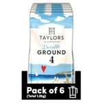 Taylors of Harrogate Decaffe Ground Roast Coffee, 200 g (Pack of 6 - Total 1.2kg)