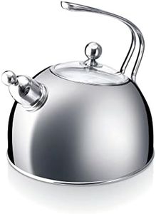 Beka Melbourne Stainless Steel Whistling Kettle 20 cm, 2.5 Litre