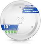Replacement For GE WB49X10065 Microwave Glass Tray/Turntable Plate 10"