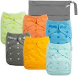 Babygoal Cloth Diaper Covers 6 Pack