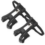 SEWACC Pedal Straps Pedal Straps Bike Pedal Straps Heavy Duty Nylon Bicycle Footrest Strips Bike Pedals Toe Clips Cages Adjustable MTB Road Mountain Bike Accessory Bike Straps Bike Pedals