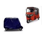 AUTO ALAXON All Weather Water Resistant Universal Auto Rickshaw Cover for All Auto Rickshaw (AA131)