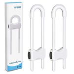 Baby Proofing Cabinets,Cabinet Locks for Babies,Child Locks for Cabinets,Child Safety Cabinet Locks by SPISPI (Pack of 2)