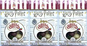 Jelly Belly Candy Company Harry Potter Bertie Bott's Every Flavour Jelly Belly Beans 1.2 OZ (35g) (3 Packs)