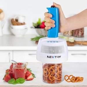 NEWTRY Induction Sealer 20-100mm Heat Handheld Sealing Machine Electromagnetic Bottle Cap Sealer Power & Time Adjustable for Plastic Glass Bottles Caps (110V)