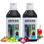 Nuatrafol Original Adivasi Hair Oil For Hair Fall | With Onion, Rosemary, Castor, Amla, Almond, Coconut, Brahmi & Bhringraj Oil | For Men & Women (Pack Of 02 (100 ml))