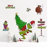 Yovkky Merry Christmas Wall Decals 