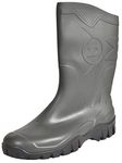 Mens Dunlop Short Half Length Ankle Wellington Wellies Boots WIDE CALF UK 6 - 12 (10), Green,