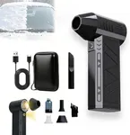 2026 Upgrade Snow Removal for Cars 130,000 RPM Mini Snow Blower for Car Snow Master Pro Led Turbo Blower, 4-Speed Adjustable Turbo Electric Portable Hand Held Car Remover for Vehicle and Home Cleaning