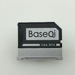 BASEQI Aluminum MicroSD Adapter for Microsoft Surface Book & Surface Book 2 & Surface Book 3 15" (Model-351A)