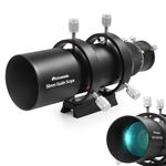 Astromania 50mm Compact Deluxe Finder & Guidescope Kit with 1.25" Double Helical Focuser - Guiding with The Mini-Guide Scope: So Astrophotography is Easier and Less Equipment