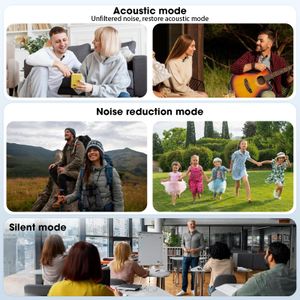 HMKCH Wireless Lavalier Microphone – Clip-On, Noise Cancelling