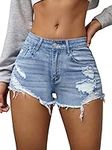Verdusa Women's Ripped Distressed S