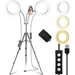 Dual 8" Ring Light with Stand (Equa