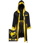 Old Glory Rocky Balboa Black Movie Italian Stallion Boxing Robe