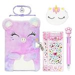 Sicbanna Cat Diary for Girls with l