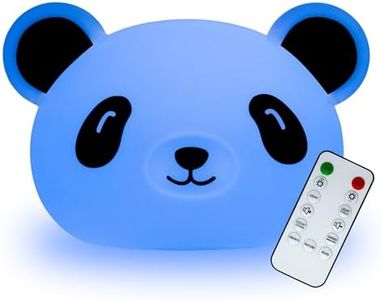 Presence The Meditating Panda, Guided Visual Meditation Tool for Practicing Mindfulness, 3 in 1 Breathing Light with Night Light and Noise Machine, 4-7-8 Breathing for Relaxation and Stress Relief