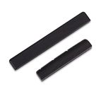 Ukulele Bridge Saddle and Nut Replacement Ebony Nut Saddle for Classical Guitar Mandolin Banjo Ukulele