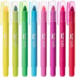 Mr. Pen- Gel Highlighter, 8 Pack, Assorted Colors, Bible Highlighters No Bleed, No Bleed Highlighters, Bible Highlighter, Bible Markers, Gel Highlighters for Bibles, Highlighter