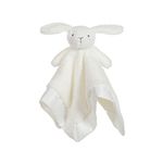 Apricot Lamb Stuffed Animals Soft Security Blanket White Bunny Infant Nursery Character Blanket Luxury Snuggler Plush(White Bunny, 14 Inches)