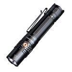 Fenix PD36R V2.0 Tactical Flashlight, 1700 Lumen USB-C Long Throw Rechargeable EDC Work Police Duty Patrol Search and Rescue, Emergency with LumenTac Organizer