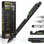 Maqhpu Gifts for Men, Stocking Fillers for Men, 9 in 1 Multi Tool Pen Gadgets for Men, Secret Santa Gifts for Men, Mens Gifts for Christmas, Dad Gifts Mens Gifts, Gifts for Men Who Have Everything