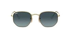 Ray-Ban Unisex Adults’ 0RB3548N Sunglasses, Black (Gold), 50.0