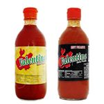 Valentina hot & Extra hot Sauce , Black & Yellow Label 370 ML (Pack of 2)