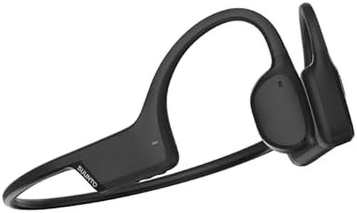 SUUNTO Sonic Casque à Conduction Osseuse sans Fil, Écouteurs Sport Confort à Oreilles Libres, Bluetooth 5.2, Qualité Sonore Supérieure, IP55 Étanche, 10H d'Autonomie, Idéal pour Running Course Vélo