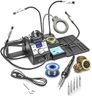 X-Tronic 3060-PRO - 75 Watt Soldering Iron Station with Mini Mag Lamp & 2 Helping Hands (Deluxe - 5 Extra Soldering Tips)