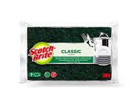 Scotch-Brite Classic Scouring Pads for Kitchen, Bathroom, and Household Cleaning, Non-Scratch, 9 Pieces per Pack - Kitchen & Bath Cleaning