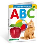 My First Board Books ABC | Big Size Board Book For Kids By Sawan