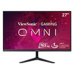 ViewSonic VX2718-P-MHD 27 Inch Frameless Full HD 1080p 165Hz 1ms Gaming Monitor with Adaptive-Sync Eye Care HDMI and Display Port