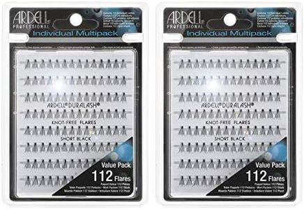 Ardell False Eyelashes Multipack Knot-Free Individuals Short Black