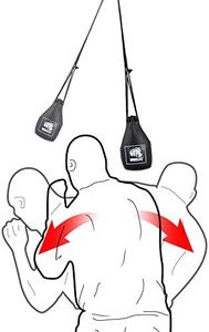 INNOLIFE Boxing Slip Bag, Boxing Dodge Hide Speed Bag Maize Ball Leather Ball for Reflex Training, Boxing, Kickboxing, MMA Pendulum Training (Without Filler)