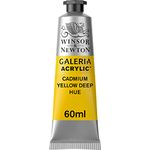 Galeria GAL 2120115 Tube Acrylic Colour, Cadmium Yellow Deep Hue, 60 ml