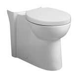 American Standard 3075.120.020 Studio Right-Height Elongated Toilet Bowl, White