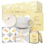 Luxe England Gifts Unique Thank You Gift Basket. Best Thank You Gifts for Women Friends, Mother Appreciation Gifts, Teachers, Nurses, Coworkers, Secretaries, Hostesses or Employees